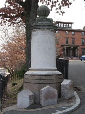 Charter Oak Monument image. Click for full size.