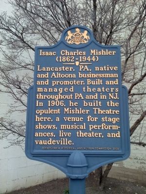 Isaac Charles Mishler Marker image. Click for full size.