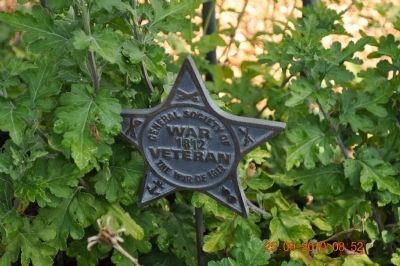War 1812 Star Marker. Click for full size. War 1812 Star Marker image. Click for full size.