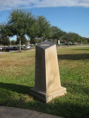 Seminole County Courthouses Marker. Click for full size. Seminole County Courthouses Marker image. Click for full size.