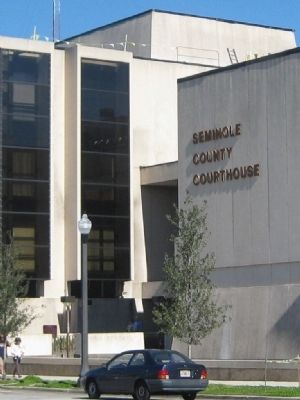 Seminole County Courthouse image. Click for full size.