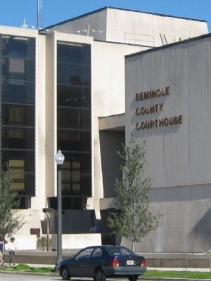 Seminole County Courthouse. Click for full size. Seminole County Courthouse image. Click for full size.