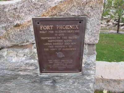 Fort Phoenix Marker image. Click for full size.