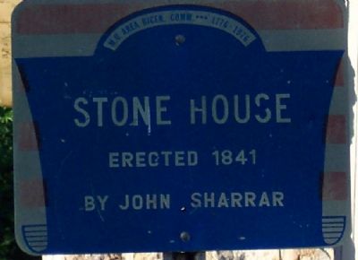 Stone House Marker. Click for full size. Stone House Marker image. Click for full size.