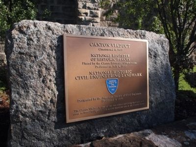 Canton Viaduct Marker. Click for full size. Canton Viaduct Marker image. Click for full size.