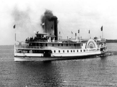 Paddle steamer <i>City of Jacksonville</i> image. Click for full size.