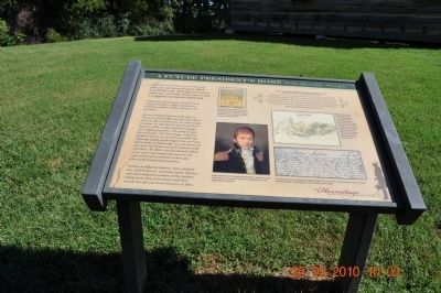A Future President's Home Marker. Click for full size. A Future President's Home Marker image. Click for full size.