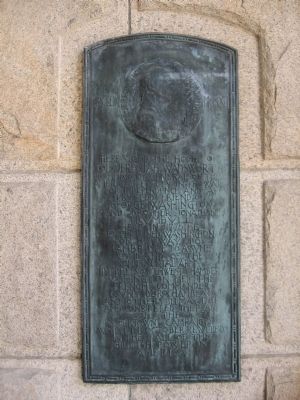 Homesite of Col. Jeremiah Wadsworth Marker. Click for full size. Homesite of Col. Jeremiah Wadsworth Marker image. Click for full size.