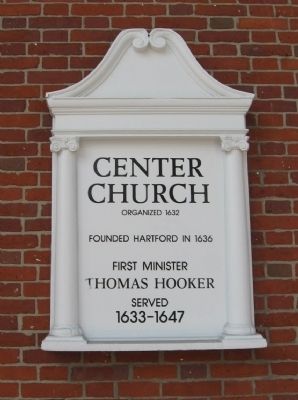 Center Church Marker image. Click for full size.