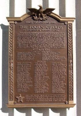 The Logan Guards Marker. Click for full size. The Logan Guards Marker image. Click for full size.