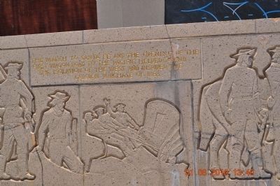 The March to Santa Fe. Click for full size. The March to Santa Fe image. Click for full size.