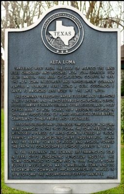 Alta Loma Marker image. Click for full size.