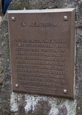 In Memoriam Marker. Click for full size. In Memoriam Marker image. Click for full size.