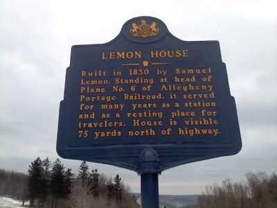 Lemon House Marker image. Click for full size.