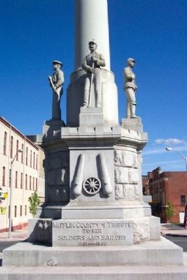Mifflin County Civil War Soldiers and Sailors Memorial image. Click for full size.