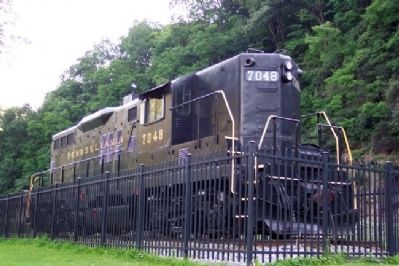 Diesel on Display at Horseshoe Curve image. Click for full size.
