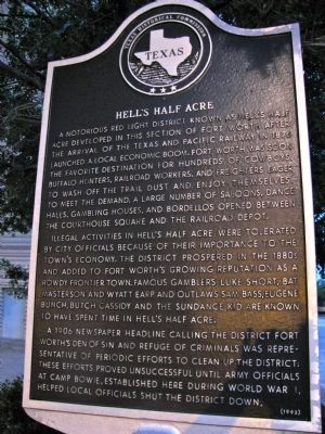 Hell's Half Acre Marker image. Click for full size.