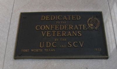 Confederate Veterans Marker image. Click for full size.