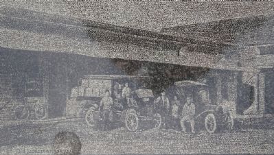 Detail from the Old Japantown Garage Marker. Click for full size. Detail from the Old Japantown Garage Marker image. Click for full size.
