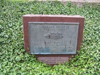 Tarrant Country Historical Society Marker image. Click for full size.
