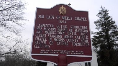 Our Lady of Mercy Chapel Marker image. Click for full size.