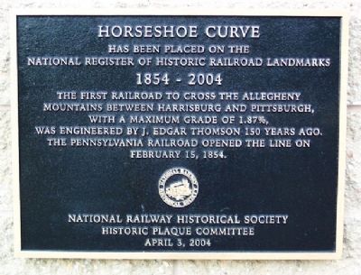 Horseshoe Curve Marker image. Click for full size.