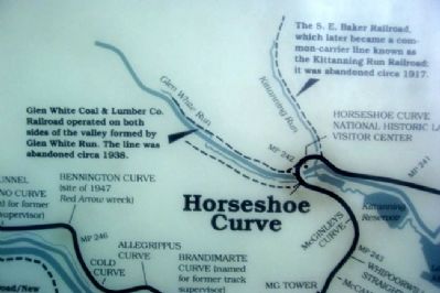 Over the Hill Marker Detail image. Click for full size.