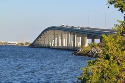 The Eau Gallie Causeway Bridge. Click for full size. The Eau Gallie Causeway Bridge image. Click for full size.