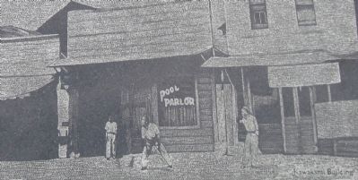 Detail from the Kawakami Building Marker image. Click for full size.