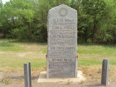 Texas Road Marker image. Click for full size.