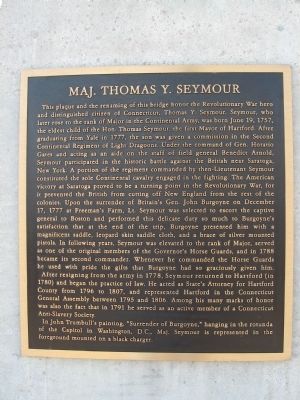 Maj. Thomas Y. Seymour Marker image. Click for full size.
