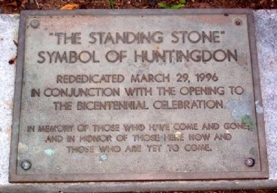 "The Standing Stone" Marker image. Click for full size.
