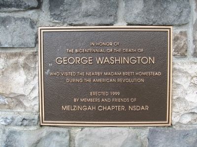 Bicentennial Washington Marker image. Click for full size.