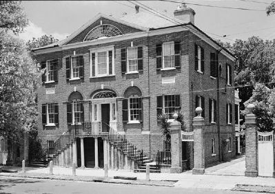 William Blacklock House, Historic American Engineering Record image. Click for full size.
