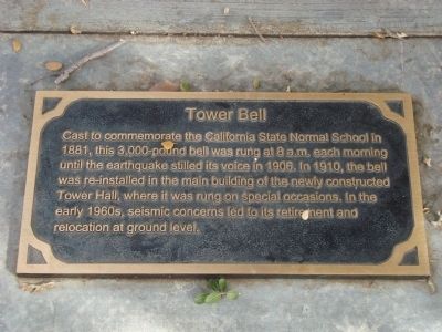 Tower Bell Marker image. Click for full size.