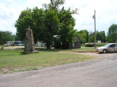 The Battle of Ingalls Marker & U.S. Marshals Monument image. Click for full size.