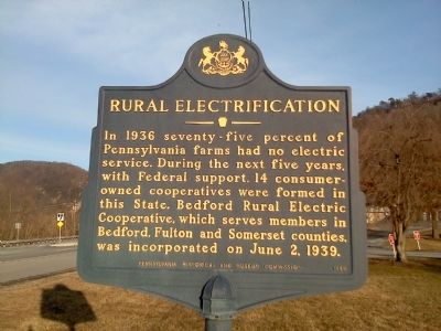 Rural Electrification Marker image. Click for full size.