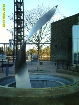 United Flight 93 Fountain and plaque. Click for full size. United Flight 93 Fountain and plaque image. Click for full size.