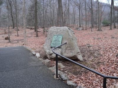 Marker at Bear Mountain image. Click for full size.