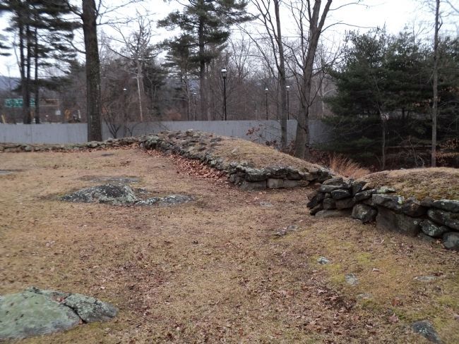West Redoubt of Fort Clinton. Click for full size. West Redoubt of Fort Clinton image. Click for full size.