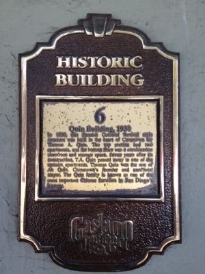 Quin Building, 1930 Marker image. Click for full size.