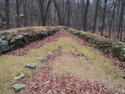 Remains of Fort Clinton. Click for full size. Remains of Fort Clinton image. Click for full size.