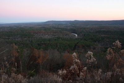 Coosa Valley viewed from Double Oak Mountain image. Click for full size.