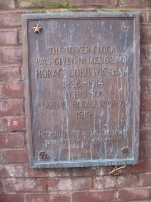 The Tower Clock Marker image. Click for full size.