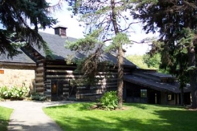 Log Grist Mill, now Mountain Playhouse image. Click for full size.