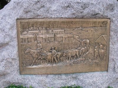 The Site of Camp Worth Marker image. Click for full size.
