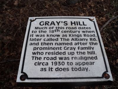 Gray’s Hill Marker image. Click for full size.