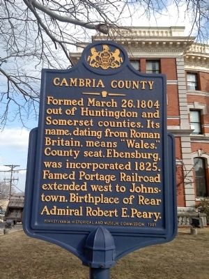 Cambria County Marker image. Click for full size.