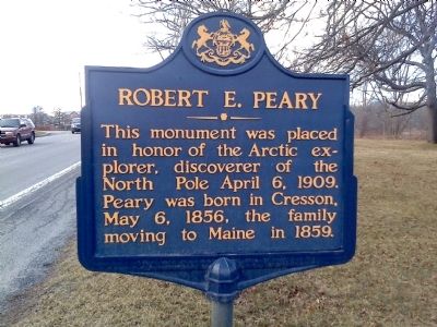 Robert E. Peary Marker image. Click for full size.