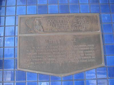 Whitewater Marker image. Click for full size.